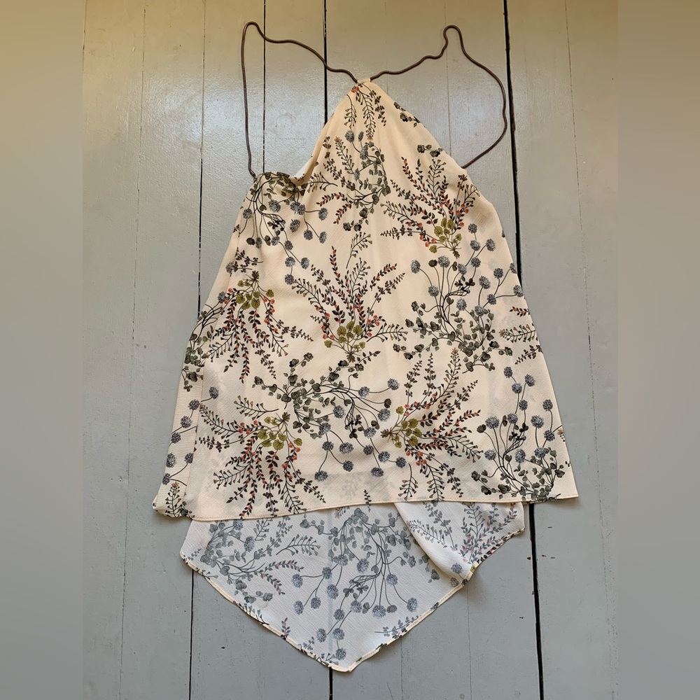 Bally floral chain tank top